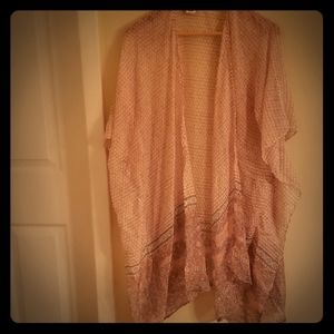 Sheer Flowy Festival Kimono